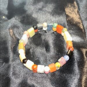 Multicolor Stones Beaded Bracelet